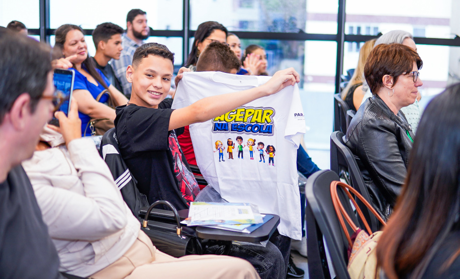 Premiação do programa Agepar na Escola