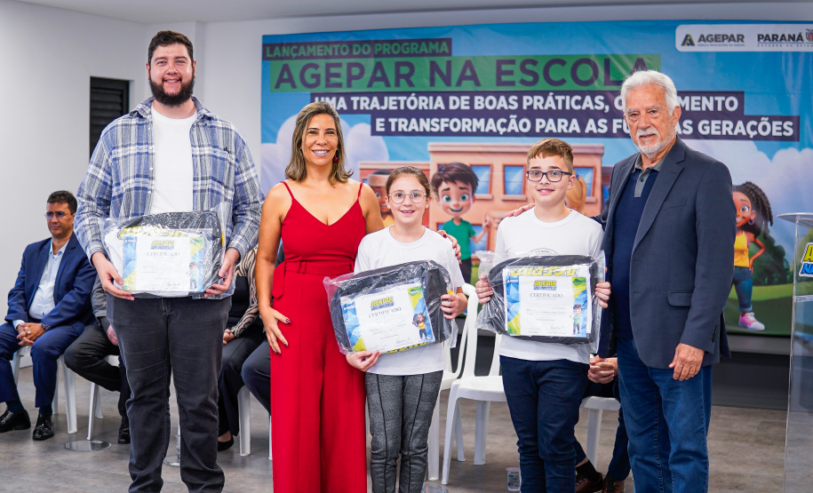 Premiação do programa Agepar na Escola