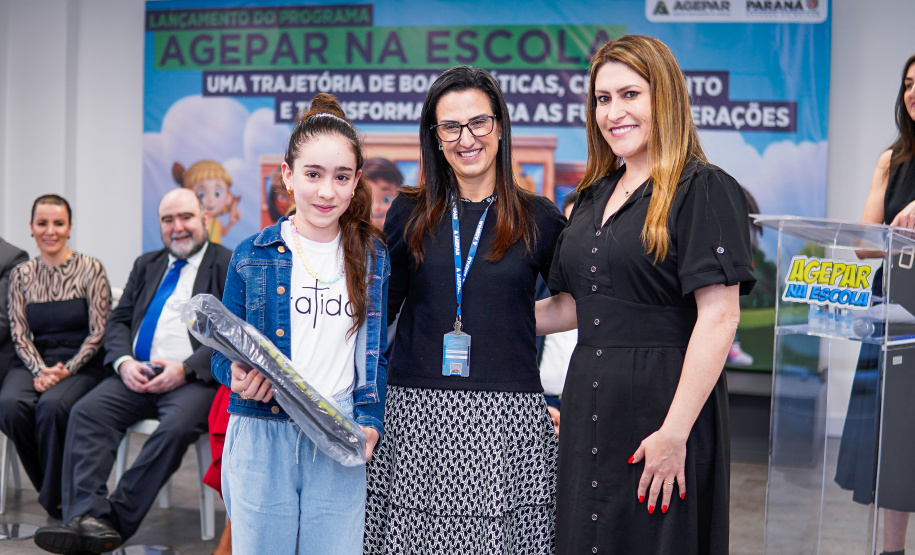 Premiação do programa Agepar na Escola