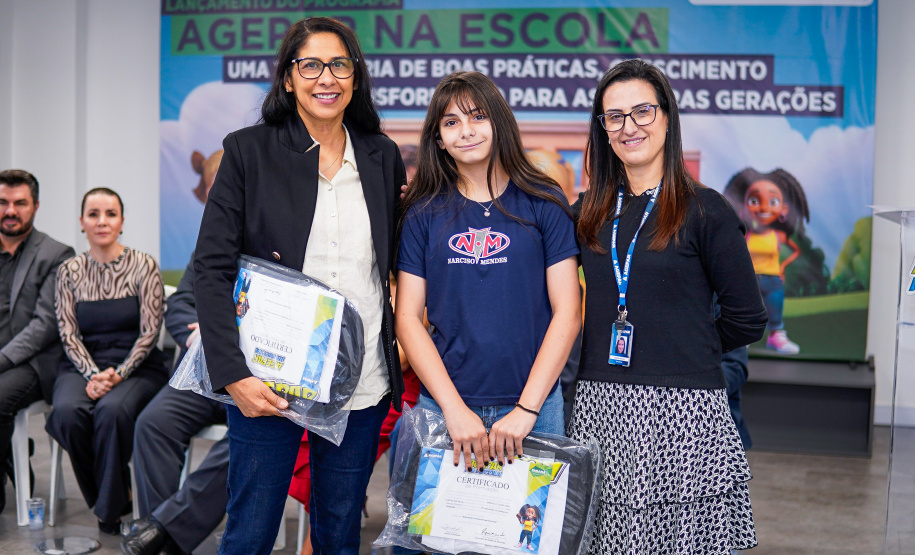 Premiação do programa Agepar na Escola