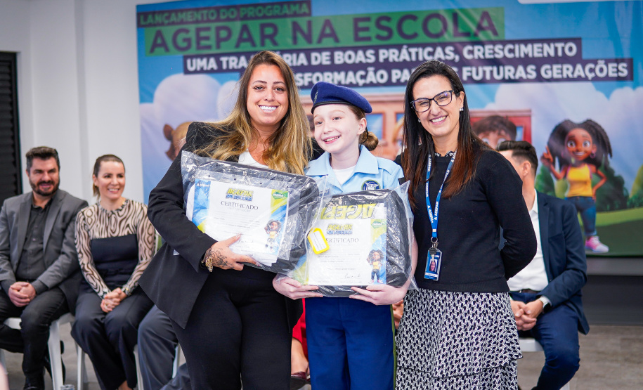 Premiação do programa Agepar na Escola
