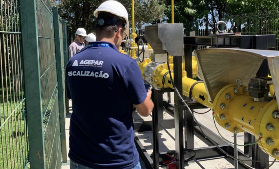 Fiscalização em plantas industriais atendidas pela Compagas