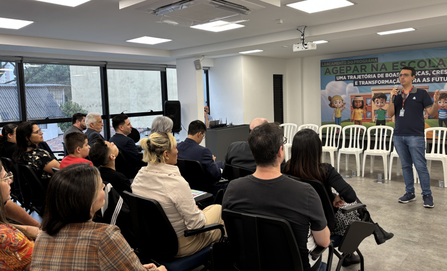 Premiação do programa Agepar na Escola