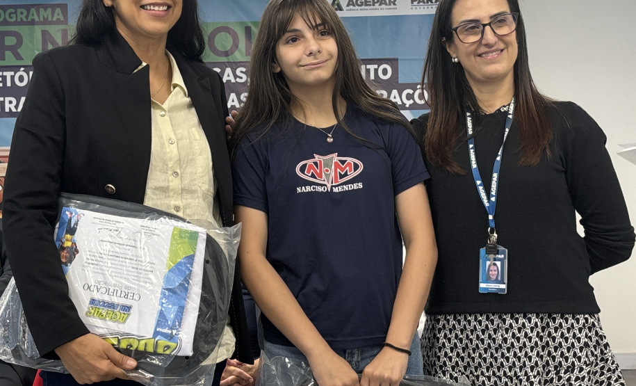 Premiação do programa Agepar na Escola