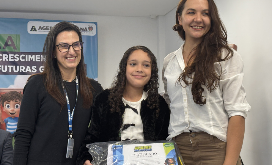 Premiação do programa Agepar na Escola