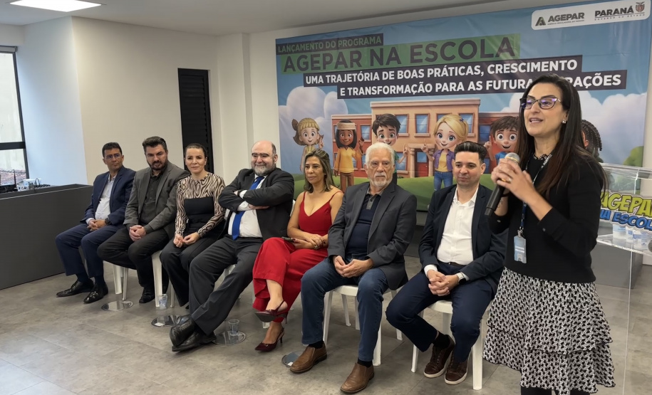 Premiação do programa Agepar na Escola