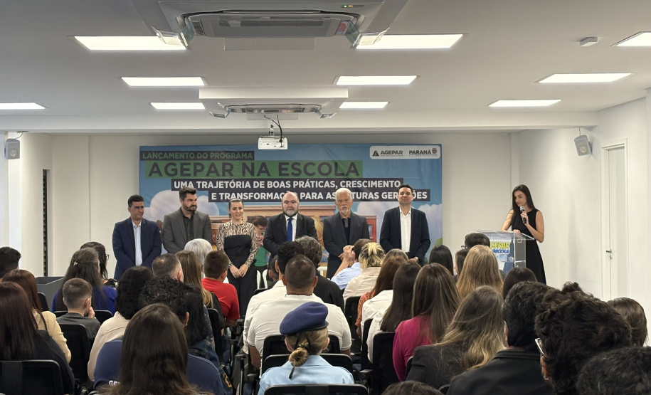 Premiação do programa Agepar na Escola