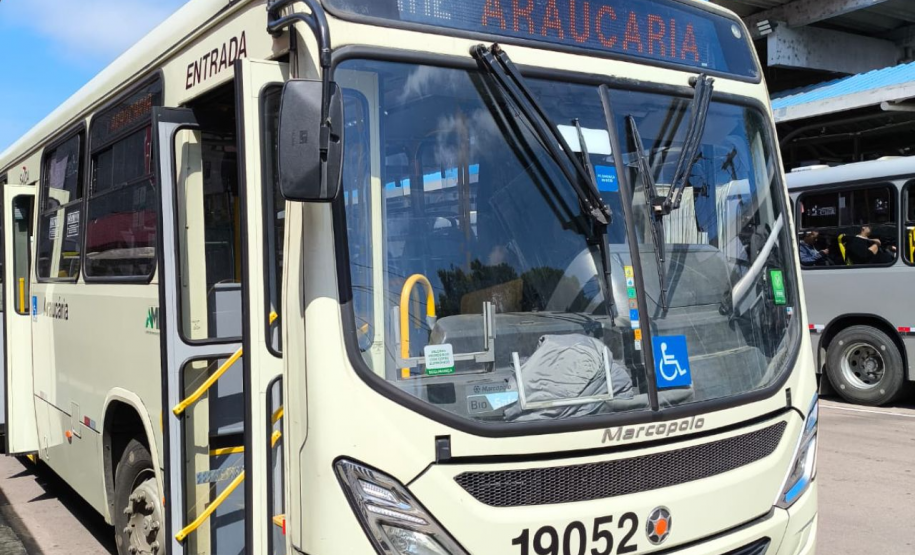 Agepar realiza fiscalização em terminais metropolitanos de Araucária