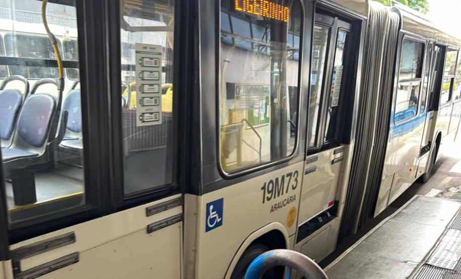 Agepar realiza fiscalização em terminais metropolitanos de Araucária