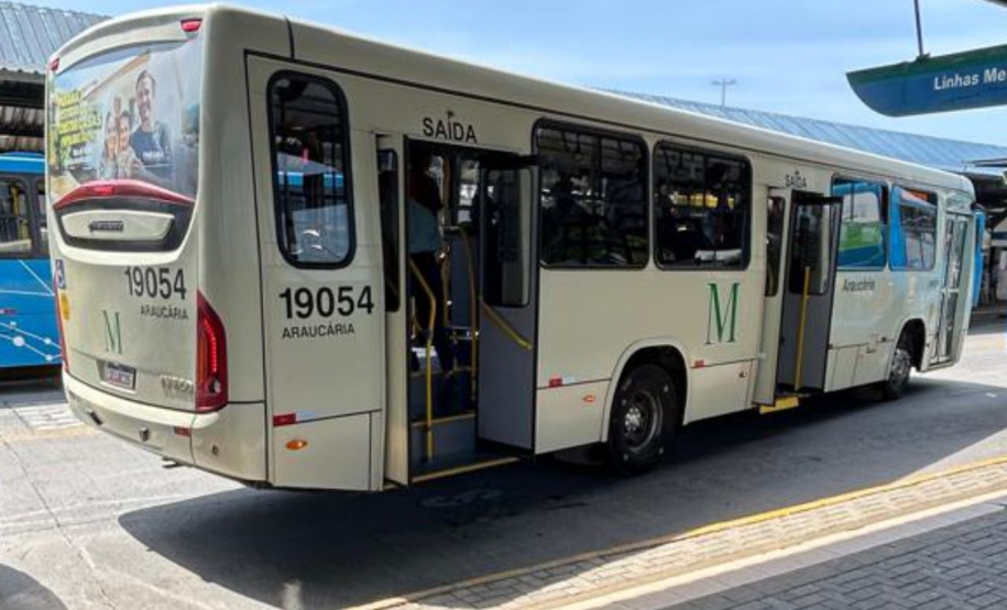 Agepar realiza fiscalização em terminais metropolitanos de Araucária