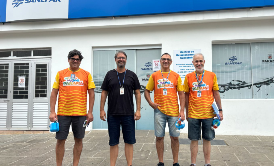 Agepar acompanha limpeza das praias durante o Verão Maior Paraná