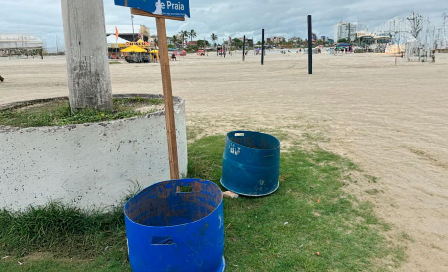Agepar acompanha limpeza das praias durante o Verão Maior Paraná