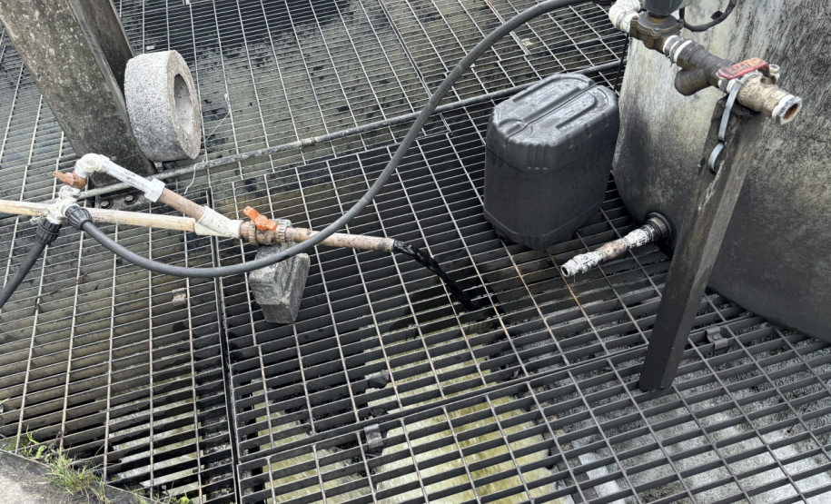 Sanepar - Agepar realiza fiscalização Ponta Grossa