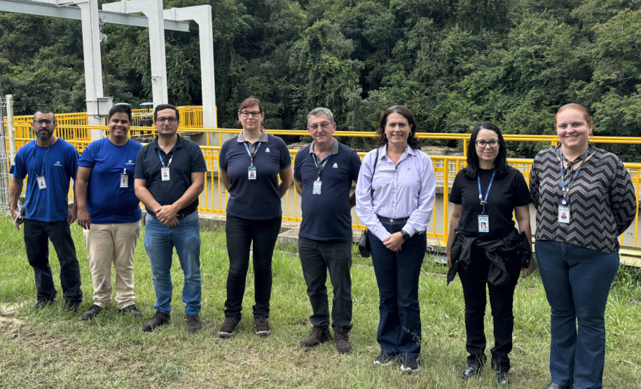 Sanepar - Agepar realiza fiscalização Ponta Grossa