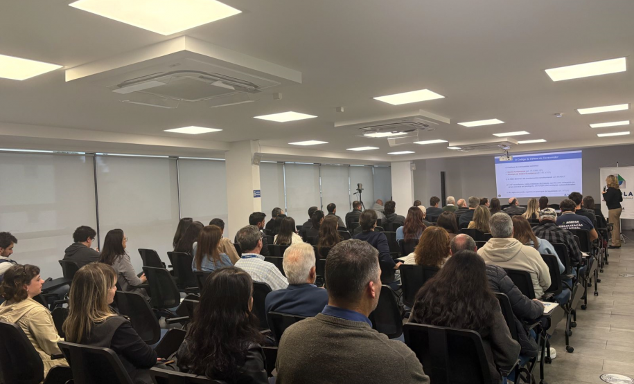 Ciclo de Capacitação da Agepar conta com palestra ministrada por Luciana Luso, conselheira da AGERGS