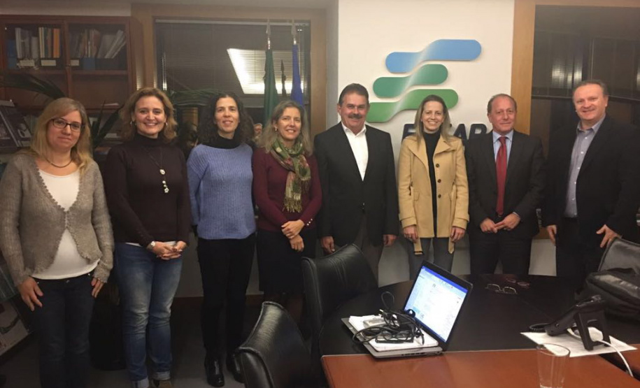 O Diretor Presidente da Agepar, Cezar Silvestri, o Gerente Jurídico Dirceu Andersen e a assessora técnica Giselle Colle estão participando, em Portugal, da quinta edição do Benchmarking Internacional de Resíduos Sólidos.