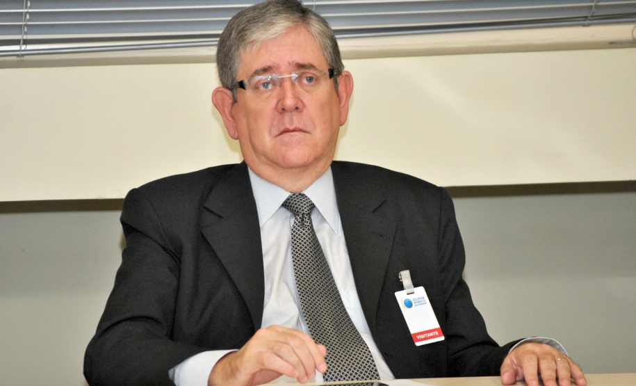 Presidente da Agepar Antonio José Ribas. Curitiba-16-04-2013 Foto Osvaldo Ribeiro/AENPr.