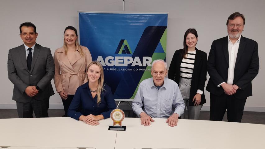 Governo federal reconhece qualidade do trabalho desenvolvido pela Agepar, com Selo Ouro de Boas Práticas Regulatórias