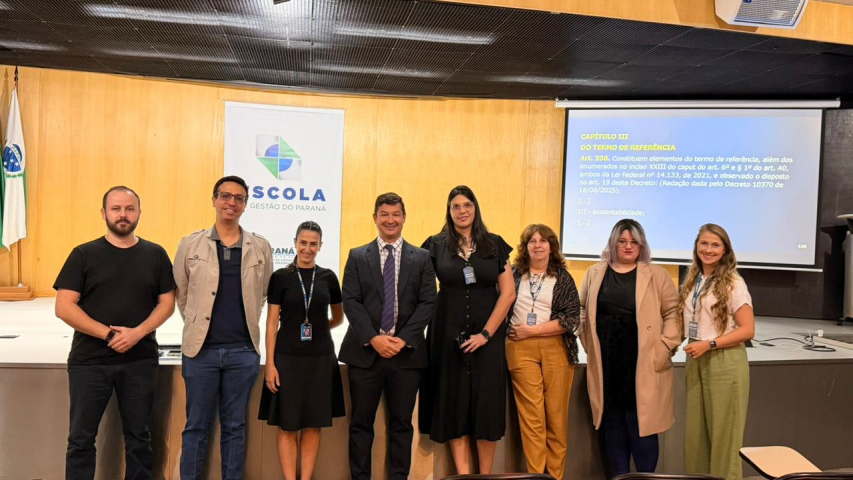 Capacitação de servidores da Agepar fortalece gestão das contratações públicas