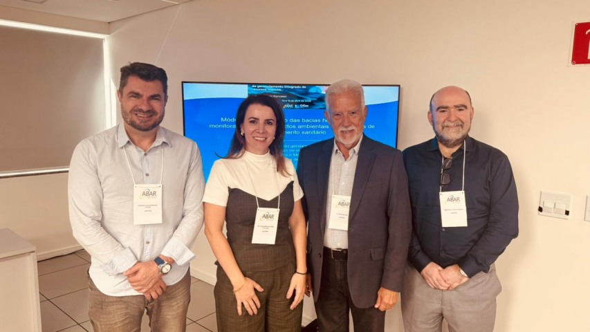 Diretores da Agepar participam de curso internacional sobre gestão de recursos hídricos