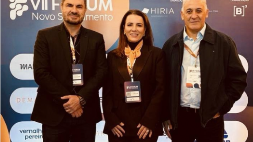 Diretores participam do VII FORUM NOVO SANEAMENTO