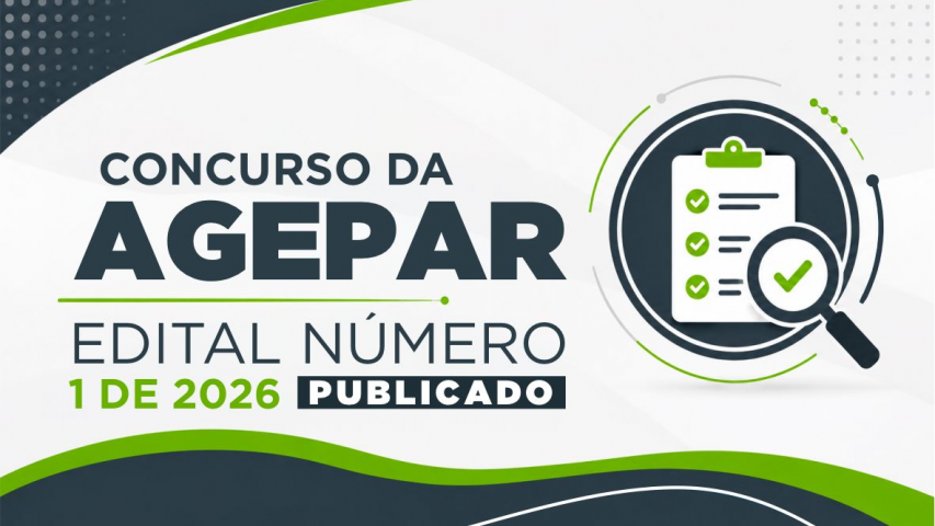 Concurso da Agepar tem edital publicado